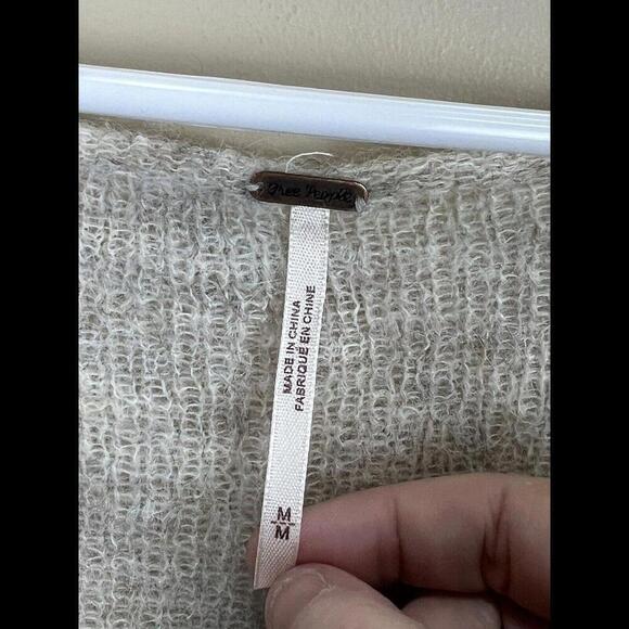 Free People Juliet Babydoll Dress Sz M Alpace Wool Lined Boho - Picture 3 of 6